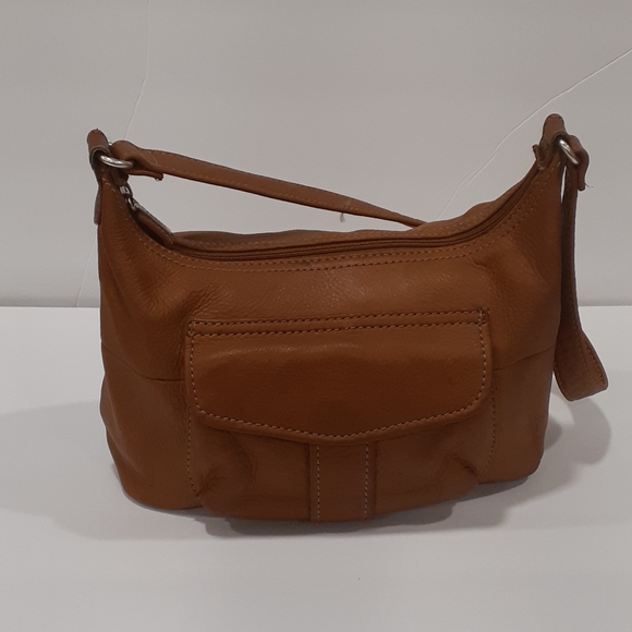 Fossil Y2k  leather Brown shoulder bag - Picture 5 of 16